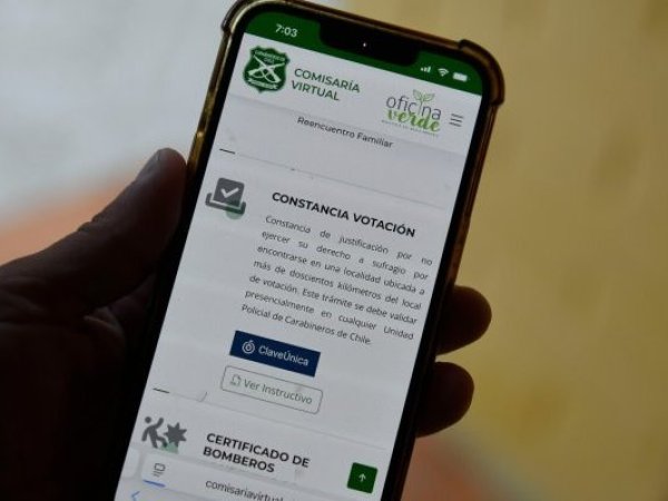 Comisaría Virtual registra más de 165 mil trámites por excusas para no votar